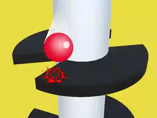 Igra Helix Jump Ball spletu