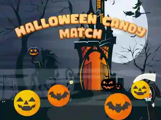 Igra Halloween Candy Match spletu