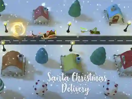 Igra Santa Christmas Delivery spletu