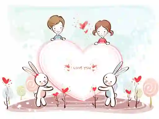 Igra Valentine Young Love spletu