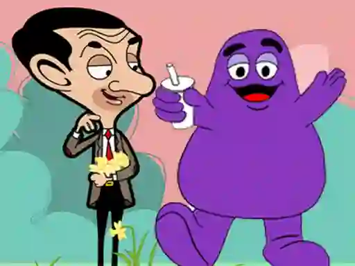 Igra When Mr Bean meet Grimace spletu
