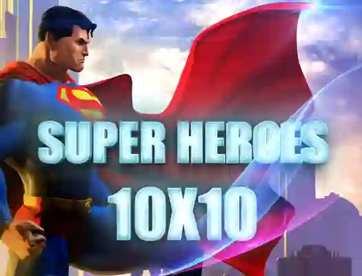 Igra Super heroes 10х10 spletu