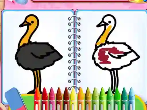 Igra Coloring Birds Game spletu