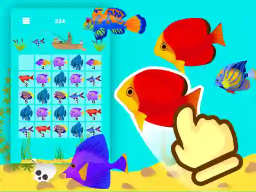 Igra Merge Fish spletu