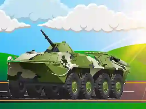 Igra Military Vehicles Jigsaw spletu