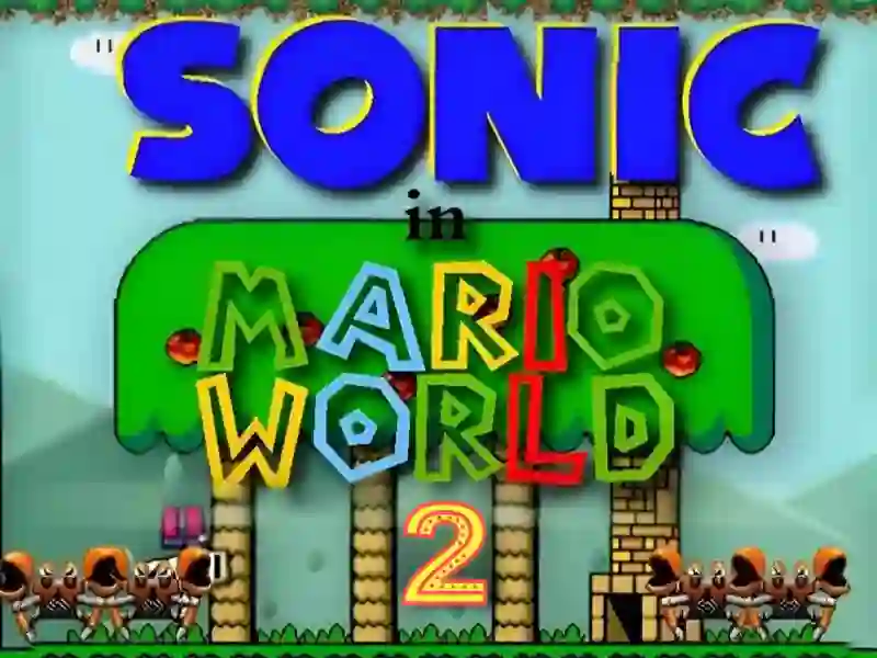 Igra Sonic in Mario World 2 spletu