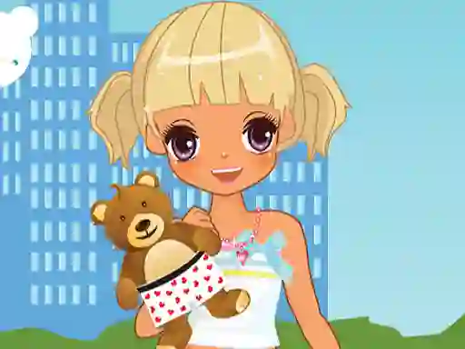 Igra Little Girl Dress Up spletu