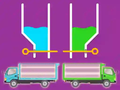 Igra Color Water Trucks spletu