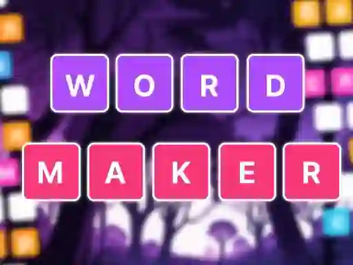 Igra Word Maker spletu