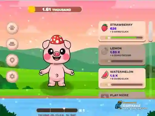 Igra Purrfect Clicker spletu