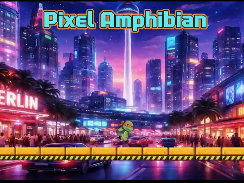 Igra Pixel Amphibian spletu