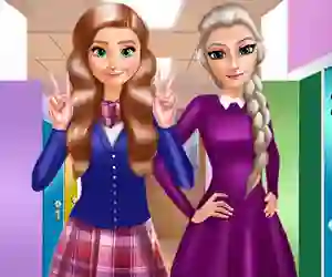 Igra Sisters Back to School spletu