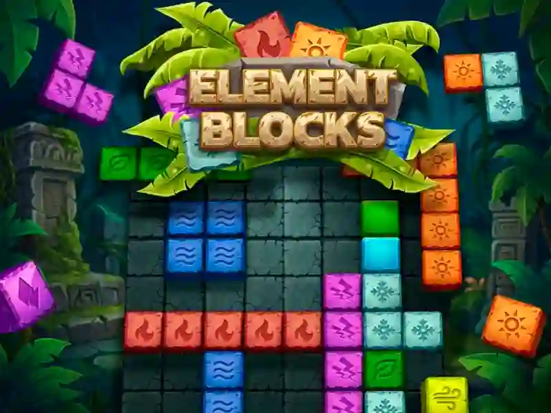Igra Element Blocks spletu