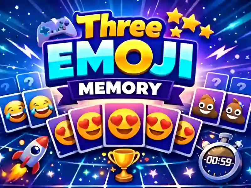 Igra Three Emoji Memory spletu