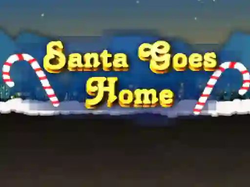 Igra Santa goes home spletu