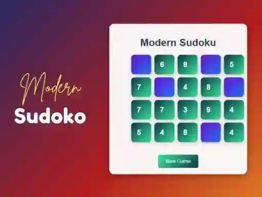 Igra Modern Sudoku spletu