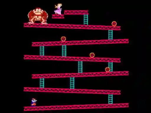 Igra Don Kong Fury spletu