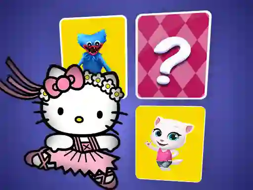 Igra Hello Kitty Memory Card Match spletu
