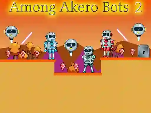 Igra Among Akero Bots 2 spletu
