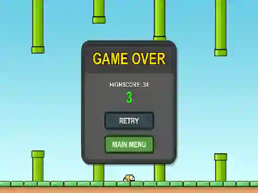Igra Flappy Bird spletu