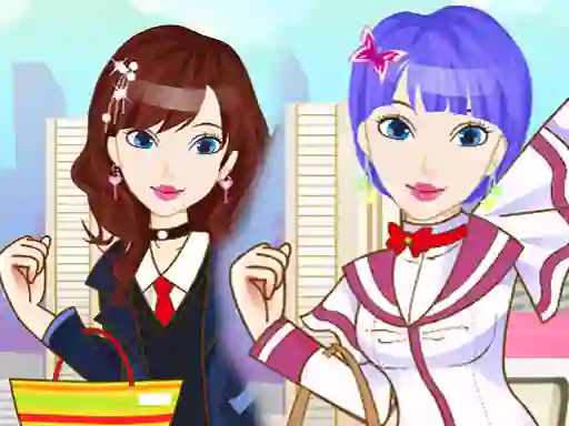 Igra Schoolgirl Fashion spletu