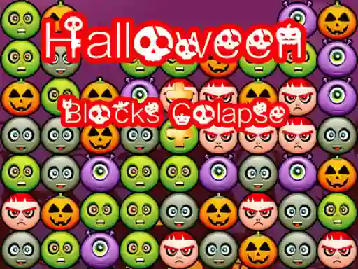 Igra Halloween Block Collapse spletu
