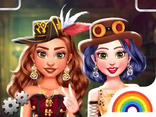 Igra Princess Girls Steampunk Rivalry spletu