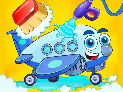 Igra Airplane Wash spletu