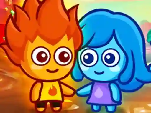 Igra Lava Boy And Blue Girl spletu