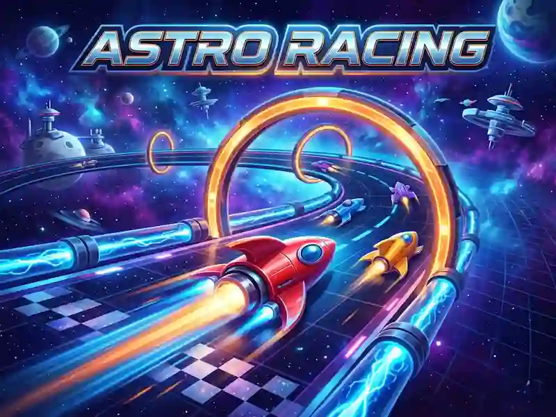 Igra Astro Racing spletu