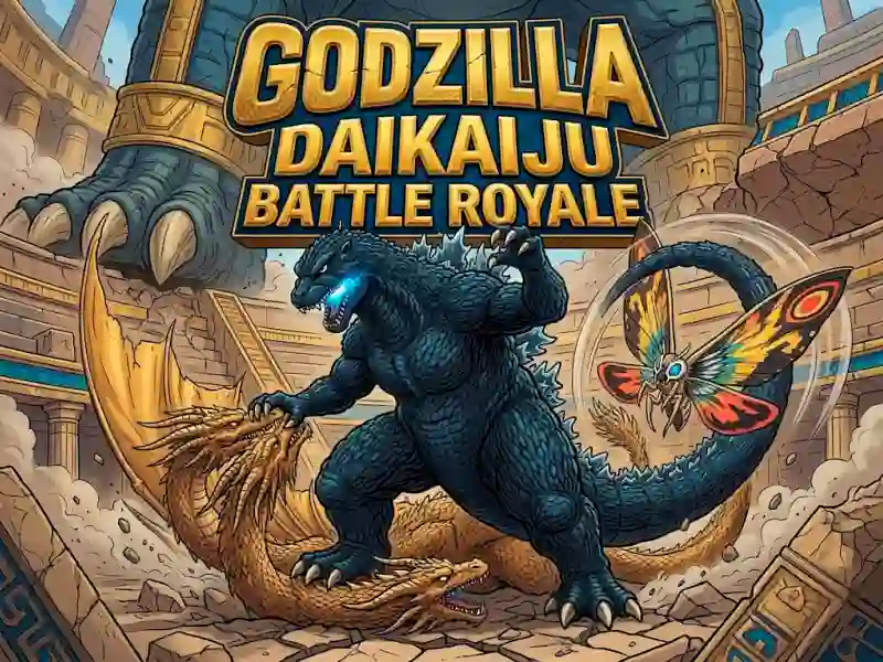 Igra Godzilla Daikaiju Battle Royale spletu