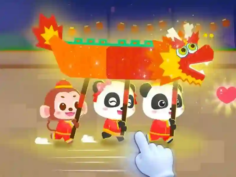 Igra Little Panda Chinese Festival Crafts spletu