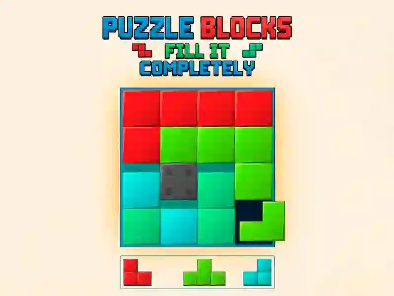 Igra Puzzle Blocks: Fill It Completely spletu