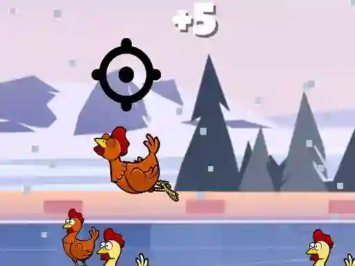 Igra Chicken Shooting 2D spletu