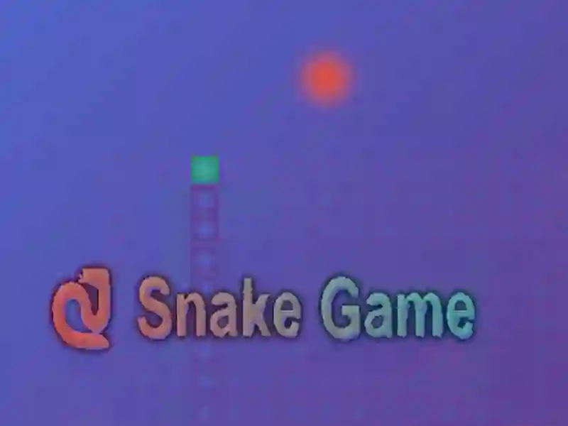Igra Snake game spletu