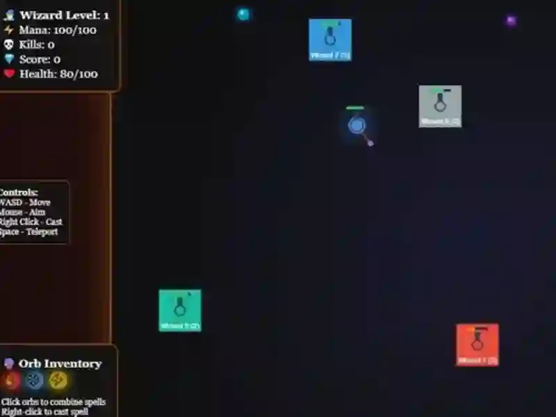 Igra Spell Caster Io spletu