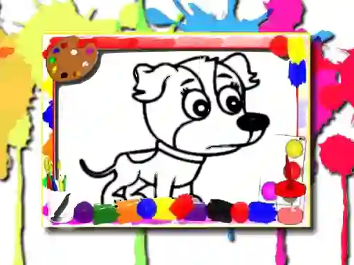 Igra Dogs Coloring Book spletu