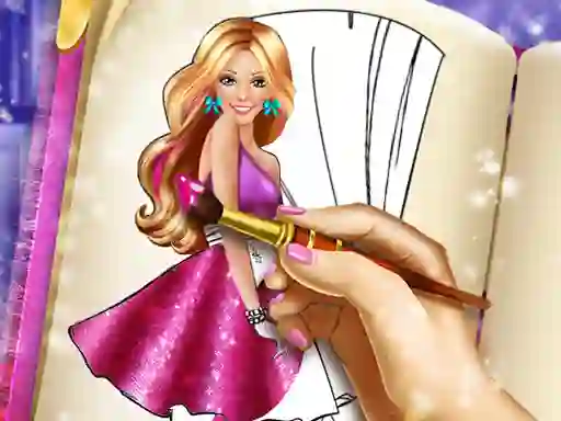 Igra Doll Coloring Book spletu