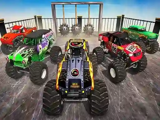 Igra Monster Truck Impossible Stunt Track spletu
