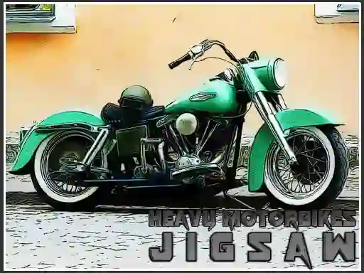 Igra Heavy Motorbikes Jigsaw spletu