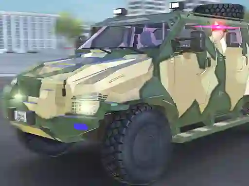 Igra Police Car Armored spletu