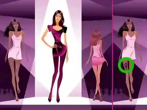 Igra Fashion Models Differences spletu