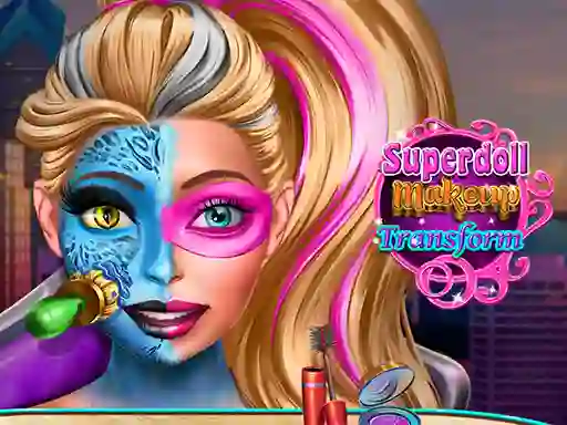 Igra Super Doll Makeup Transform spletu