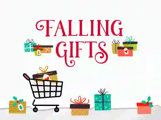 Igra Falling Gifts spletu