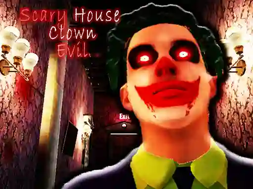 Igra Scary House Clown Evil spletu