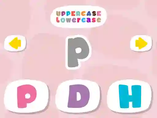 Igra Uppercase Lowercase spletu