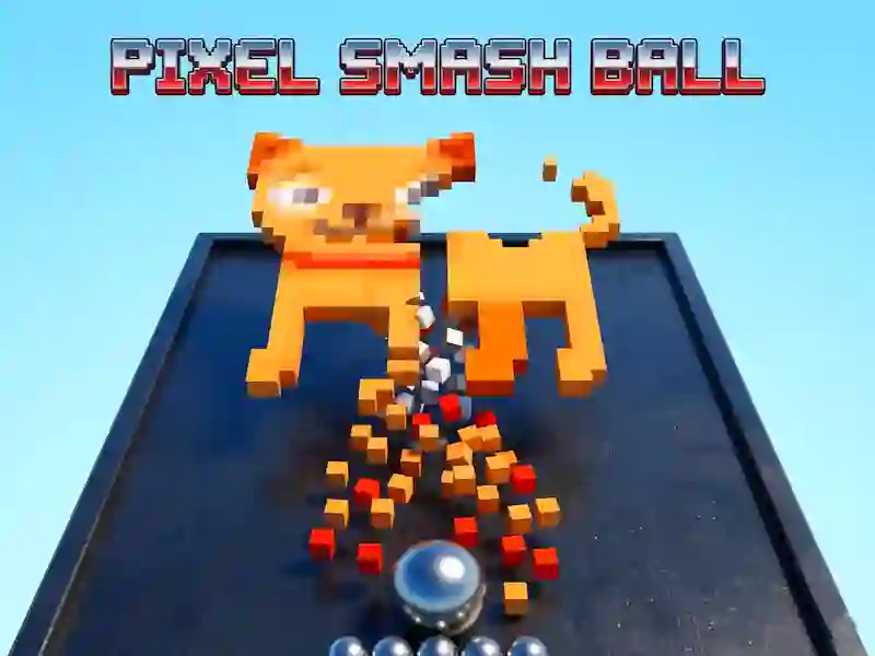 Igra Pixel Smash Ball spletu