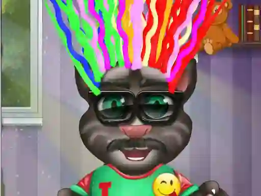 Igra Baby Talking Tom Hair Salon spletu