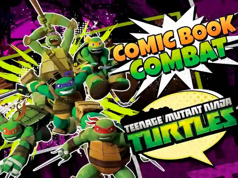 Igra Teenage Mutant Ninja Turtles Comic book Combat spletu