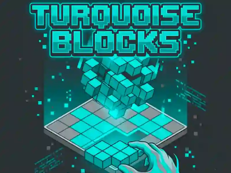 Igra Turquoise Blocks spletu